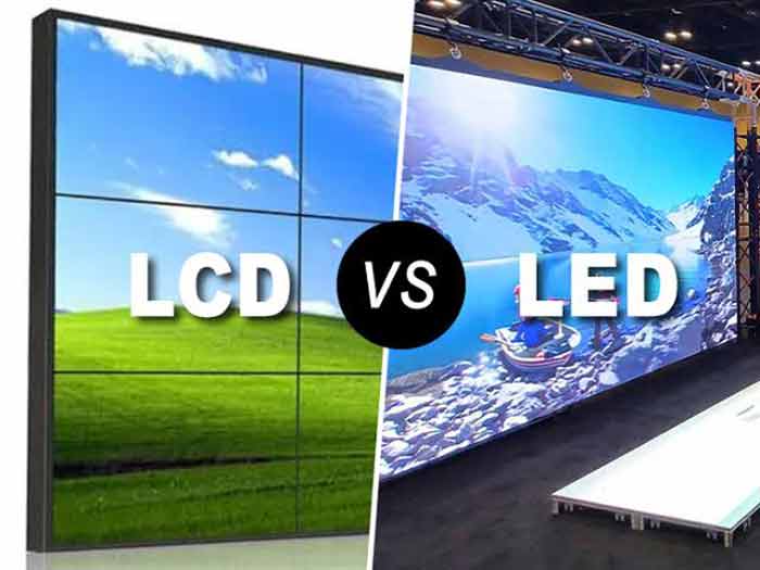تفاوت ویدئو وال LCD و LED