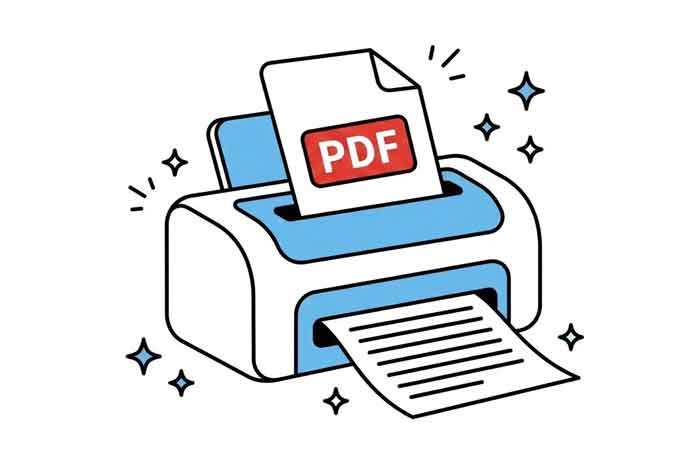 چرا پرینتر فقط صفحه اول فایل PDF را چاپ میکند
