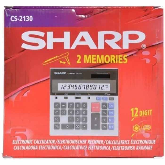 خرید آنلاین ماشین حساب شارپ CS-2130
