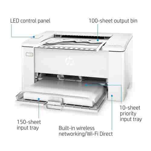 پرینتر لیزری تک کاره مدل HP LaserJet Pro M102w