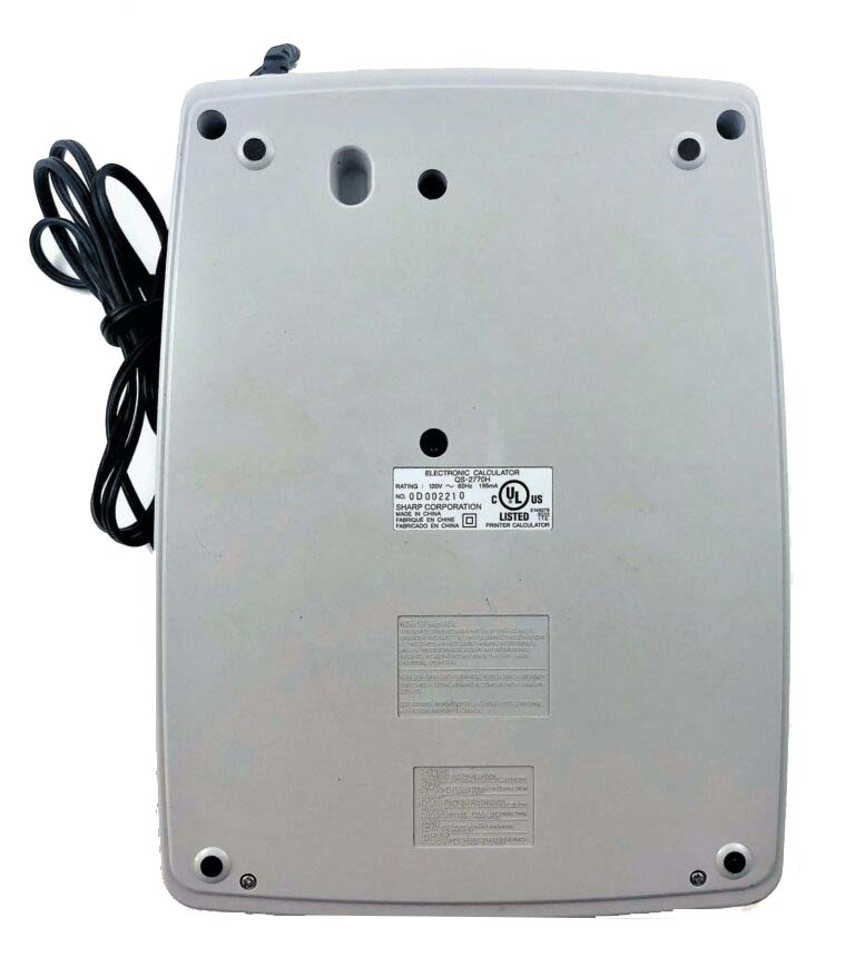 فروش ماشین حساب چاپگر شارپ مدل QS-2770H