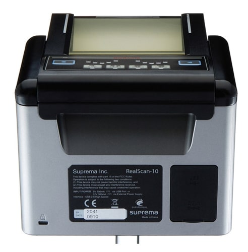 مشخصات اسکنر ده انگشتی سوپریما مدل REALSCAN-G10