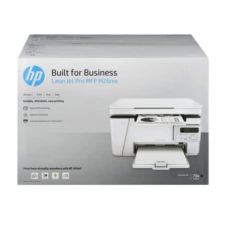خرید اینترنتی پرینتر چندکاره لیزری اچ پی مدل MFP M26NW