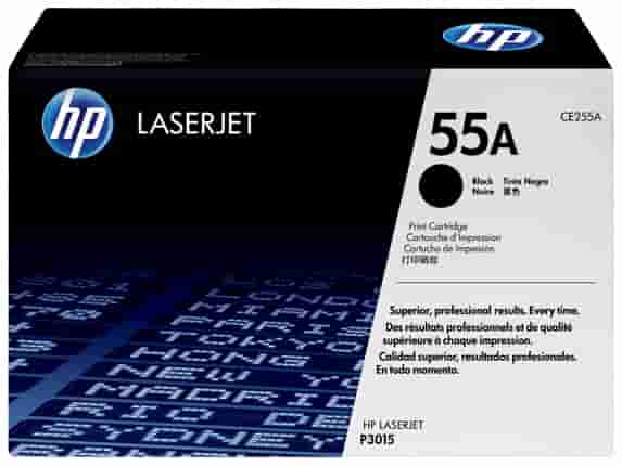 تونر کارتریج طرح HP 55A  