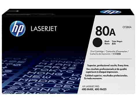 تونر کارتریج طرح HP 80A