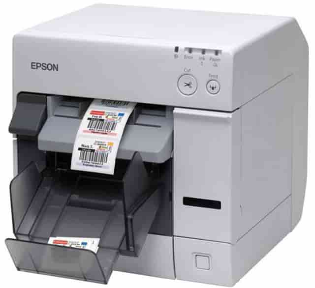 خرید لیبل پرینتر رنگی Epson C3500