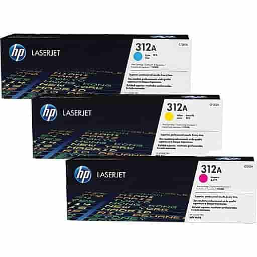 مشخصات کارتریج تونر رنگی طرح HP 312A