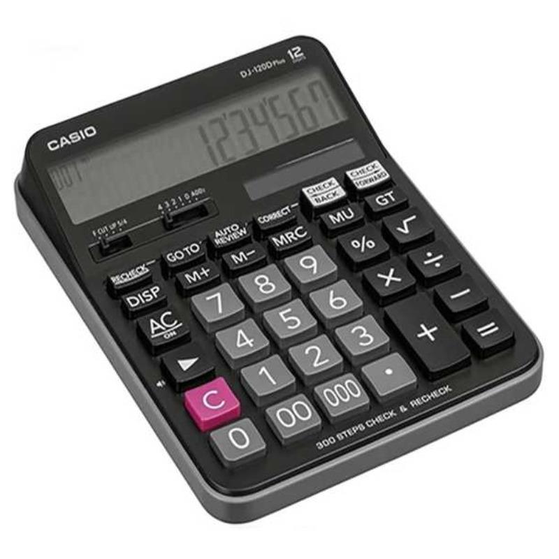 ماشین حساب کاسیو DJ-120d PLUS