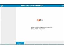 رفع خطا Fatal Error در زمان نصب پرینتر hp