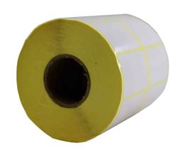 لیبل حرارتی دو ردیفه 20x40 رول 4000تایی