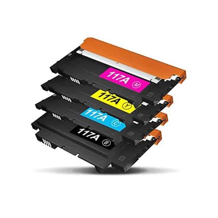 ست کارتریج تونر رنگی اورجینال اچ پی 117A